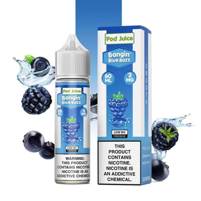 Pod Juice - 60mL Free Base Nicotine Price Point Wholesale Pod Juice - 60mL Free Base Nicotine Price Point Wholesale