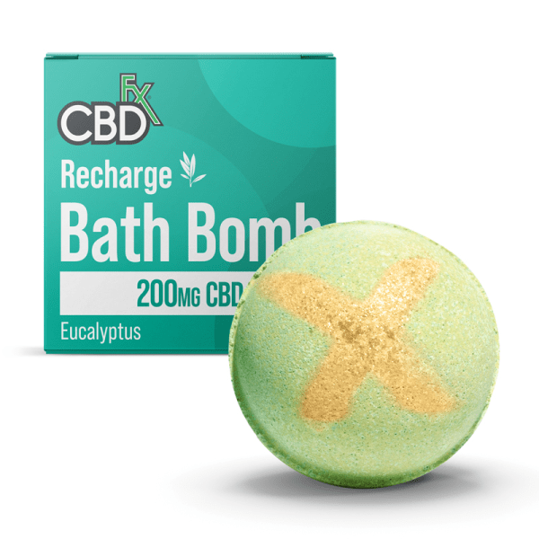 CBDfx Bath Bombs - Soothing/ Recharge | 200mg CBD