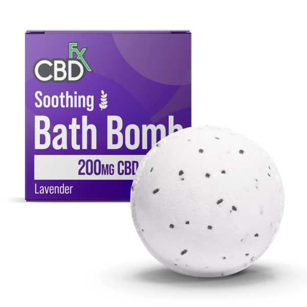 CBDfx Bath Bombs - Soothing/ Recharge | 200mg CBD