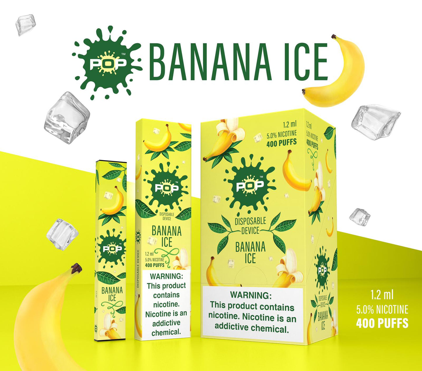 POP BAR BANANA ICE