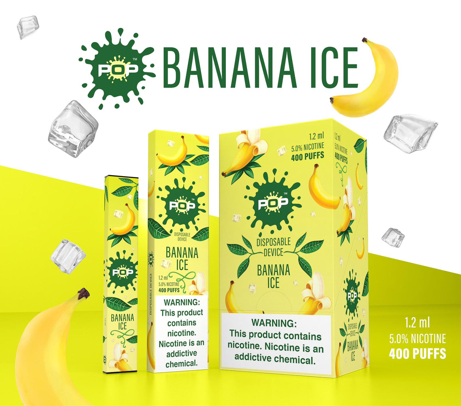 POP BAR BANANA ICE