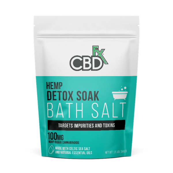 CBDfx Hemp Detox Bath Salt - 100mg | Price Point NY